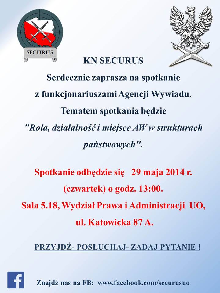 Spotkanie z funkcjonariuszami AW