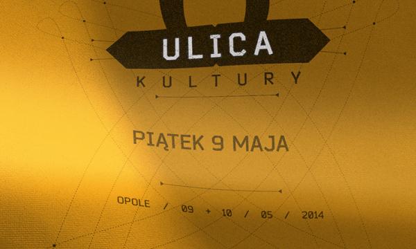 ULICA WYPEŁNIONA KULTURĄ