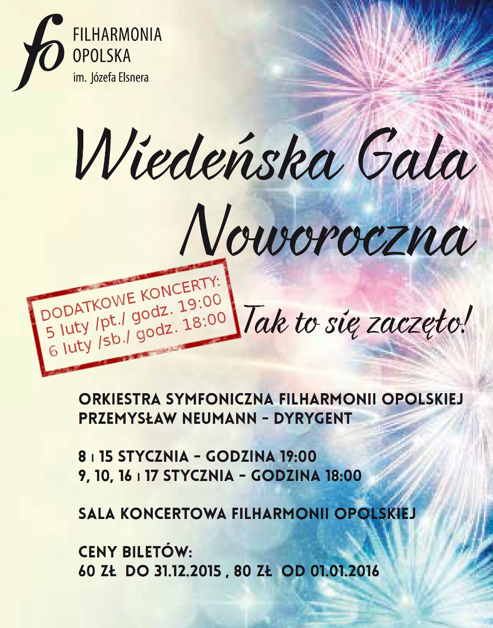 Filharmonia Opolska zaprasza studentów