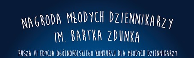 Nagroda Młodych Dziennikarzy im. Bartka Zdunka